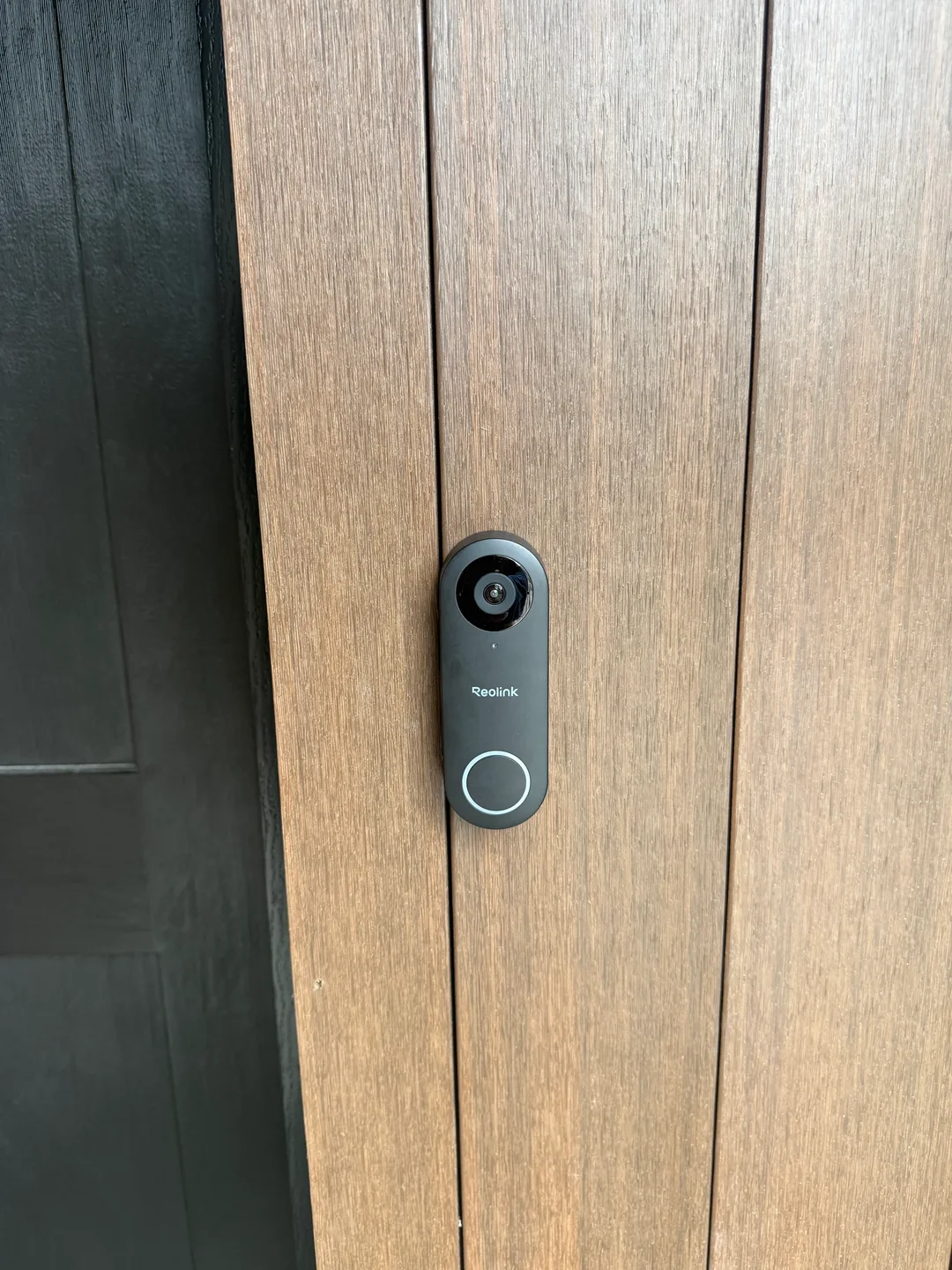 Sleek video doorbell installation with local NVR integration — GTA residential project